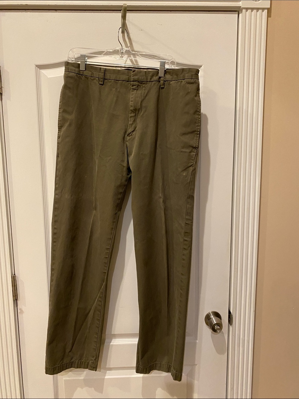 Banana Republic Olive Green Chino Pants